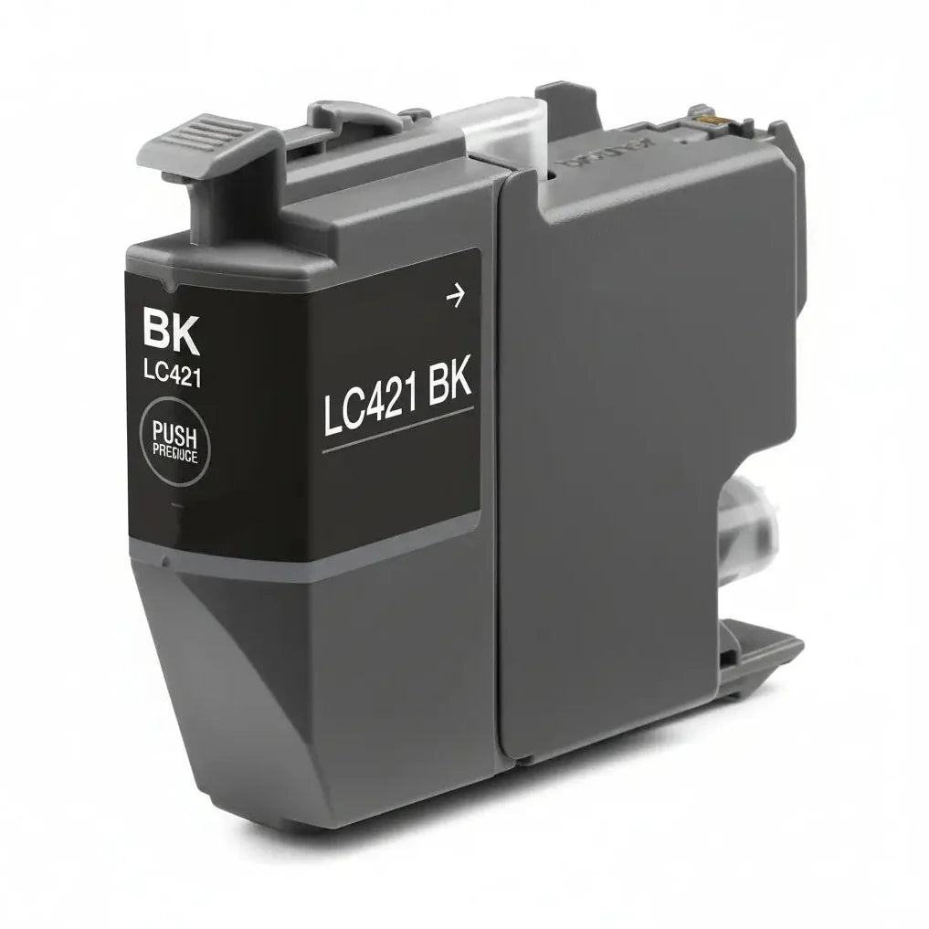 Συμβατό μελάνι Brother LC-421BK — όταν ο εκτυπωτής δεν αναγνωρίζει το νέο δοχείο