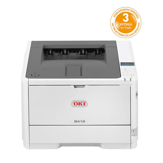 OKI B412dn Ασπρόμαυρος Laser Εκτυπωτής (45762002)