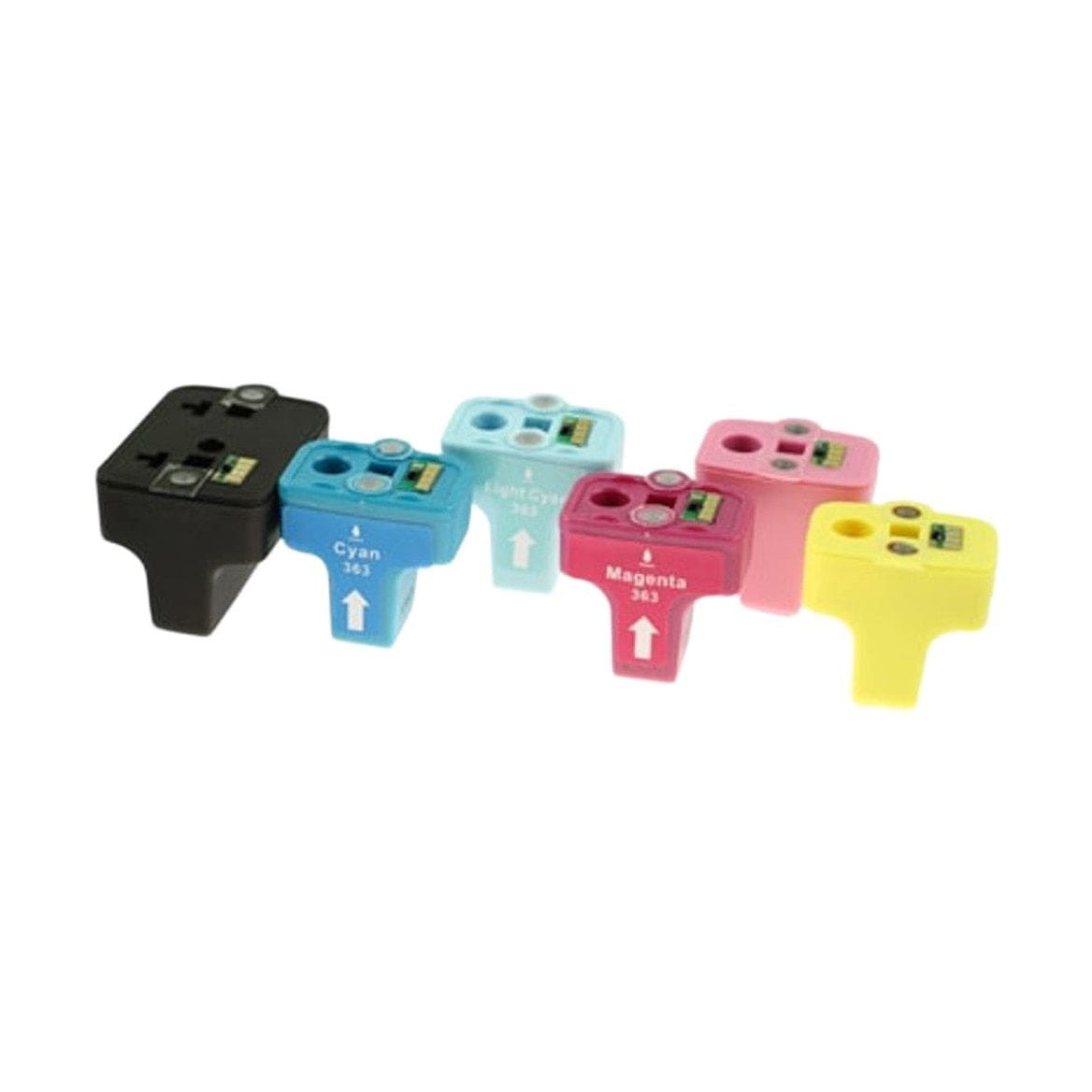 Multipack 6 συμβατών μελανιών 363 XL (Q7966E) για HP για εκτυπωτές HP
