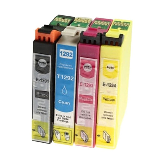 Multipack 4 συμβατών μελανιών (Τ1291-Τ1294) για Epson (C13T12954010) (T1295)