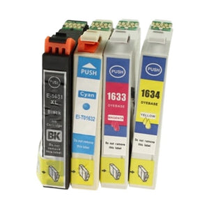 Multipack 4 συμβατών μελανιών (T1631-T1634) (16XL) για Epson (T1636) (C13T16364010)