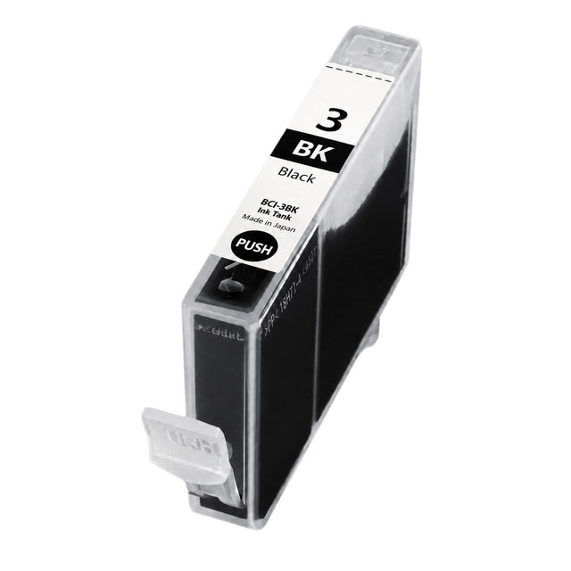 Συμβατό μελάνι Canon BCI-3 BK (Black) (4705A002)