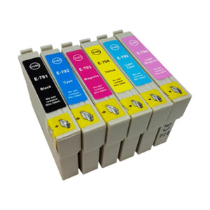 Multipack 6 συμβατών μελανιών (T0791-T0796) για Epson