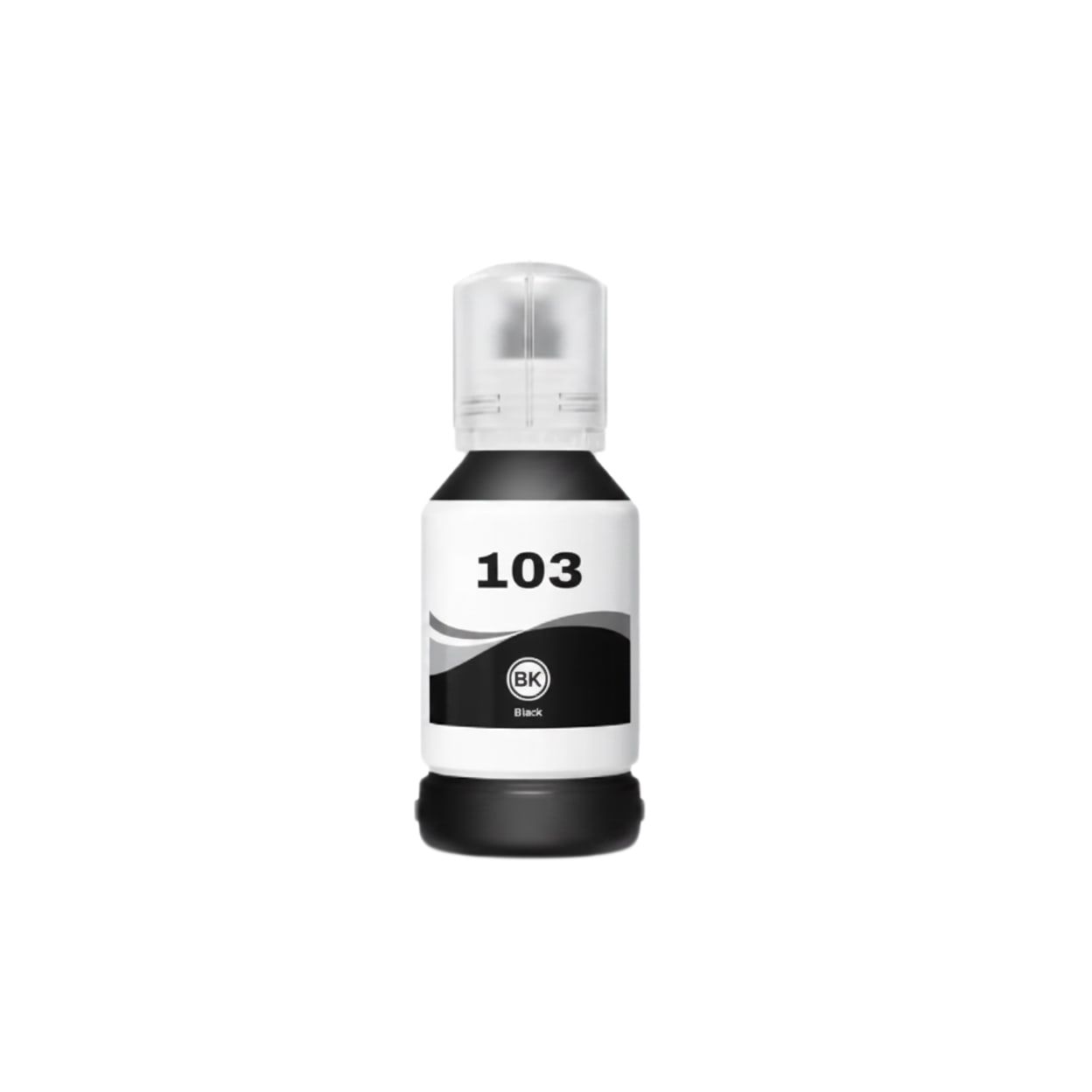 Συμβατό μελάνι Epson Ecotank 103 Black C13T03R140 130ml - Printmaster