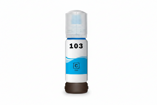 Συμβατό μελάνι Epson Ecotank 103 Cyan (C13T00S24A) (70ml)