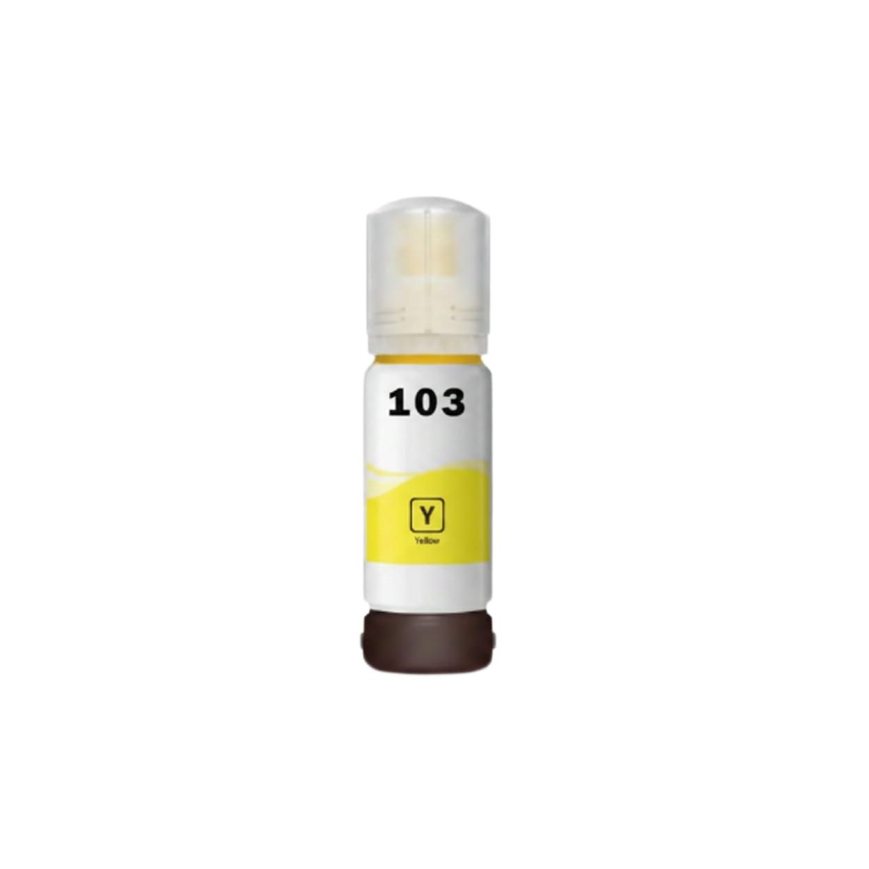 Συμβατό μελάνι Epson Ecotank 103 Yellow C13T00S44A 70ml - Printmaster