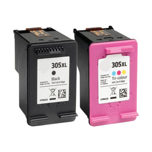 Multipack 3 συμβατών μελανιών HP 305XL (2 Black + 1Colour)