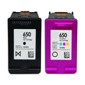 Multipack 3 συμβατών μελανιών HP 650XL