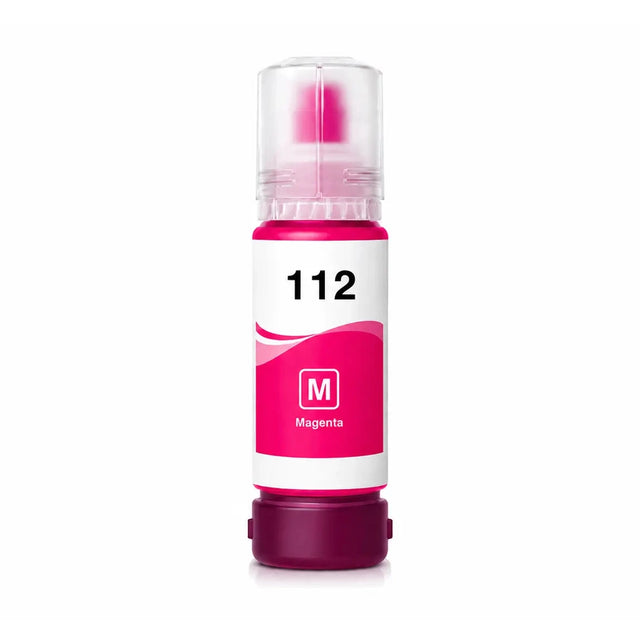 Συμβατό μελάνι Epson Ecotank 112 (C13T06C34A) (70 ml) (Magenta)