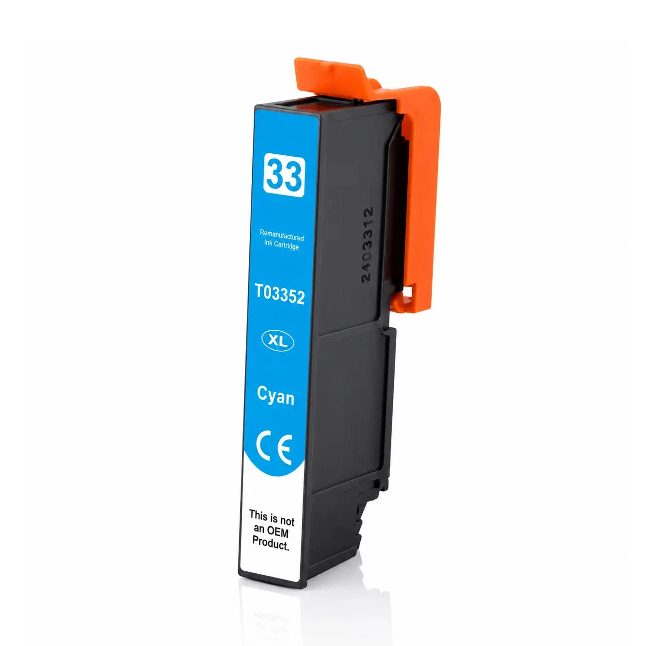 Συμβατό μελάνι Epson (T3362) 33XL (C13T33624010) (Cyan) για εκτυπωτές Epson