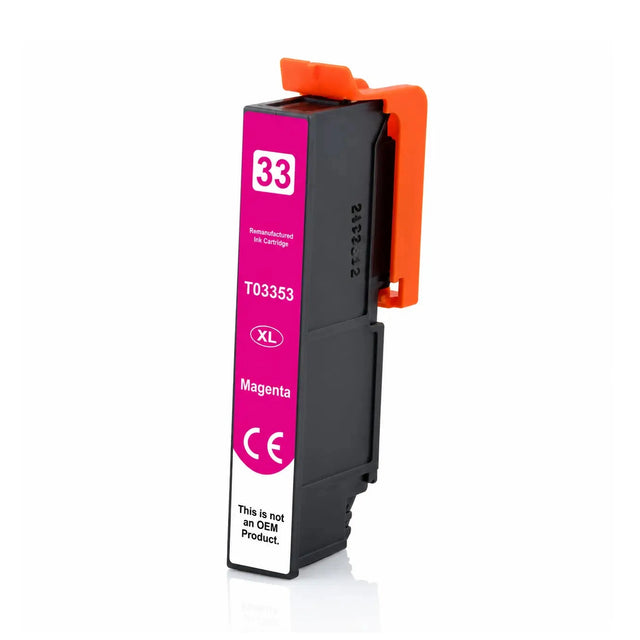 Συμβατό μελάνι Epson (T3363) 33XL (C13T33634010) (Magenta)