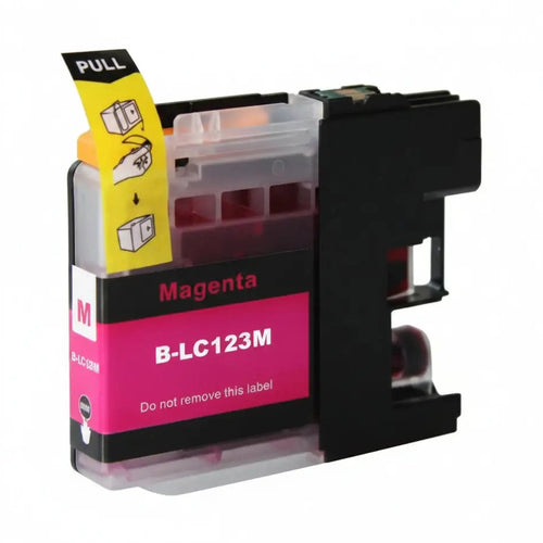 Συμβατό μελάνι Brother LC-123M (LC123M) (Magenta) για εκτυπωτές Brother