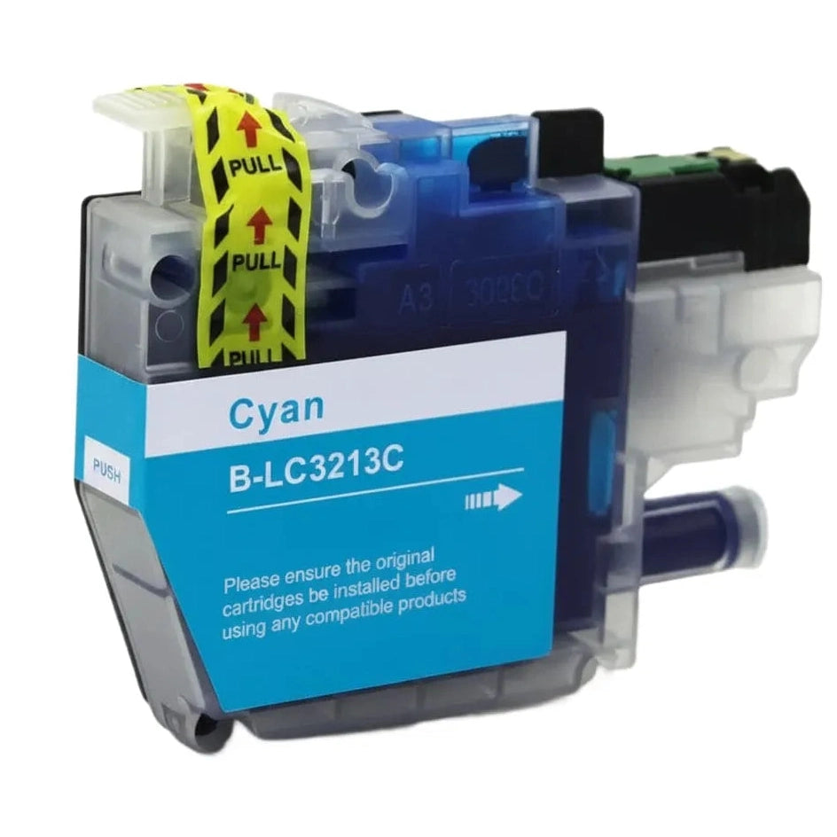 Συμβατό μελάνι Brother LC-3213C (LC3213C)(10ml) (Cyan) για εκτυπωτές Brother