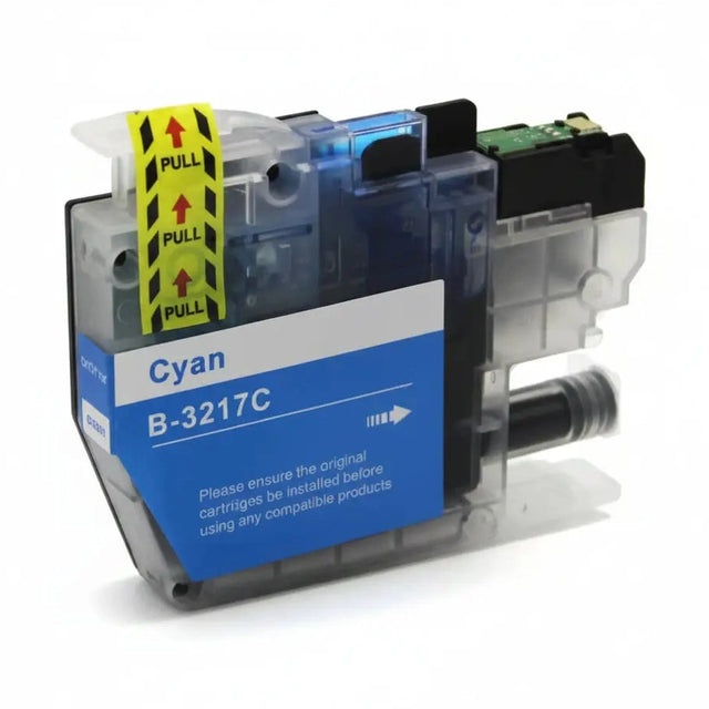Συμβατό μελάνι Brother LC-3217C ) (LC3217C) (9ml) (Cyan)
