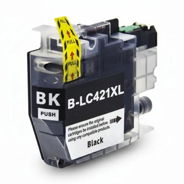 Συμβατό μελάνι Brother LC-421XLBK (LC421XLBK) (16ml) (500 ΣΕΛΙΔΕΣ) (Black)