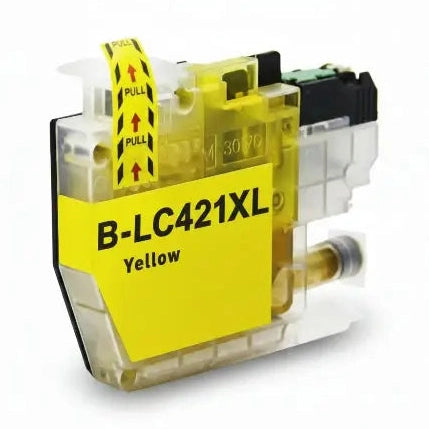 Συμβατό μελάνι Brother LC-421XLY (LC421XLY) (10ml) (500 ΣΕΛΙΔΕΣ) (Yellow)