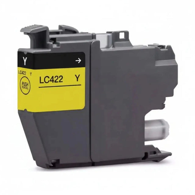 Συμβατό μελάνι Brother LC-422Y (LC422Y) (11ml) (550 ΣΕΛΙΔΕΣ)(Yellow)