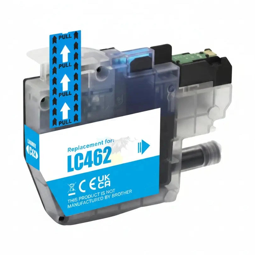 Συμβατό μελάνι Brother LC-462XL (LC462XLC) Cyan για εκτυπωτές Brother