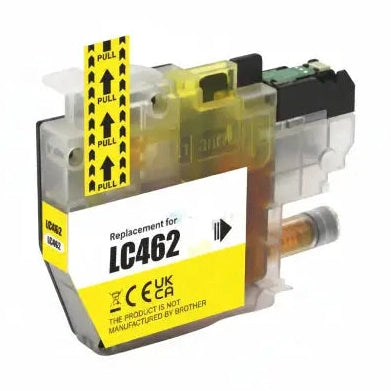 Συμβατό μελάνι Brother LC-462XL (LC462XLY) Yellow για εκτυπωτές Brother