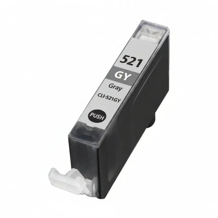 Συμβατό μελάνι Canon CLI-521 (2937B001) (Gray) για εκτυπωτές Canon