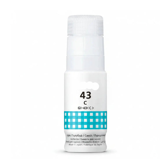 Συμβατό μελάνι Canon GI-43 (4672C001) (Cyan)