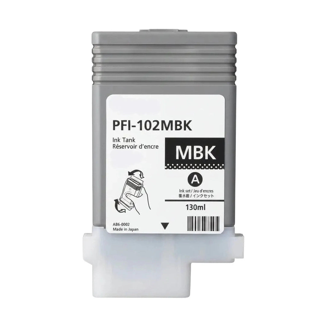 Συμβατό μελάνι Canon PFI-102 MBK (0894B001) (Black mat) για εκτυπωτές Canon