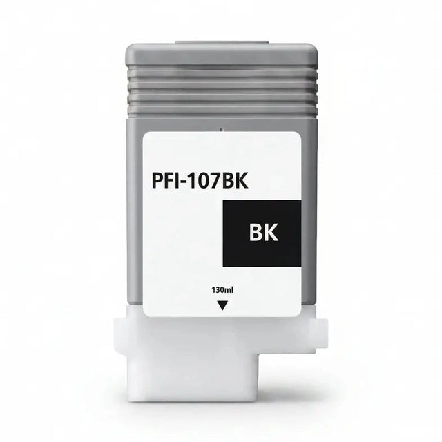 Συμβατό μελάνι Canon PFI107 Black (6705B001)