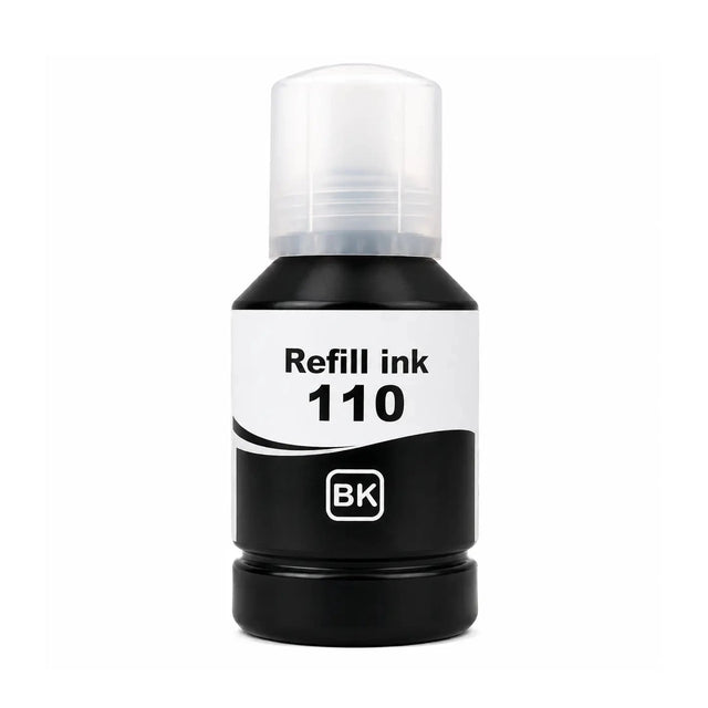 Συμβατό μελάνι Epson 110 (C13T03P14A) (120 ml) (BLACK)