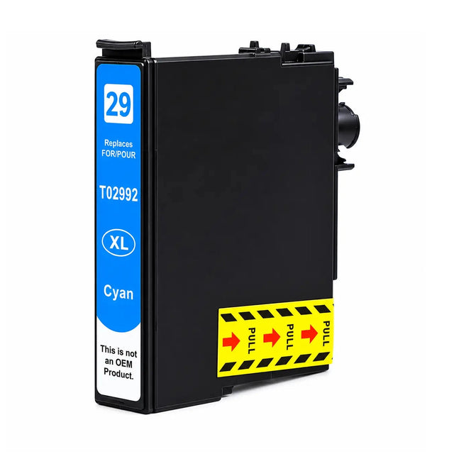 Συμβατό μελάνι Epson 29XL (T2992) (C13T299240) (Cyan)