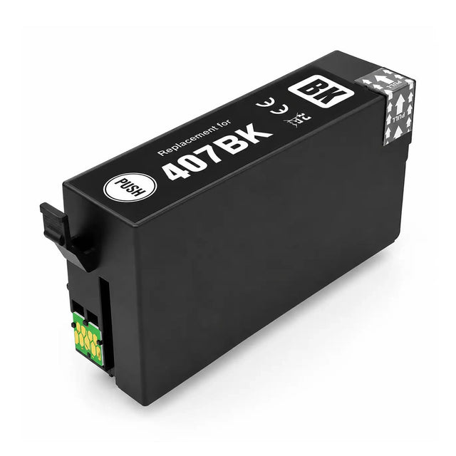 Συμβατό μελάνι Epson Black 407XL (C13T07U140)