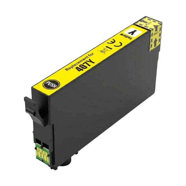 Συμβατό μελάνι Epson Yellow 407XL (C13T07U440)