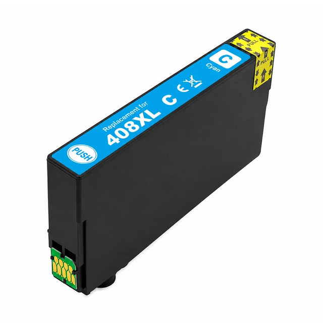 Συμβατό μελάνι Epson 408L XL (C13T09K24010) (Cyan)