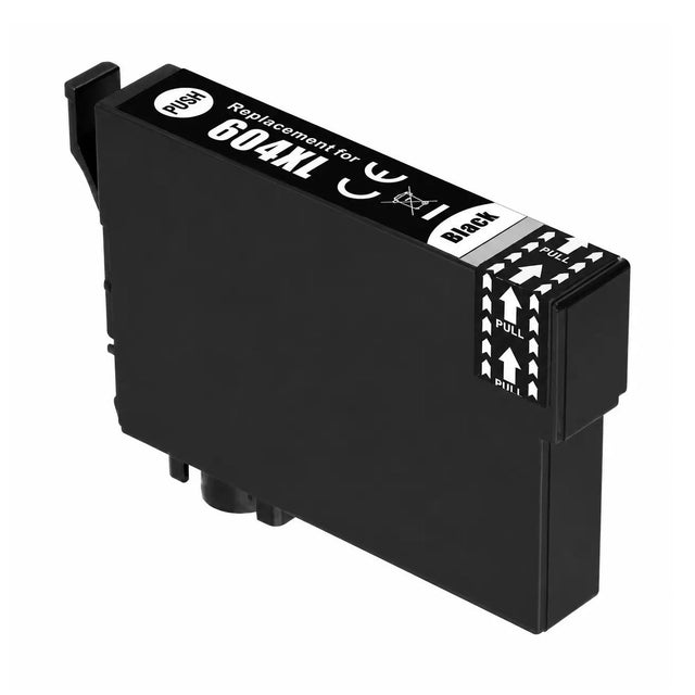 Συμβατό μελάνι Epson 604 XL (Black) (C13T10H14010)