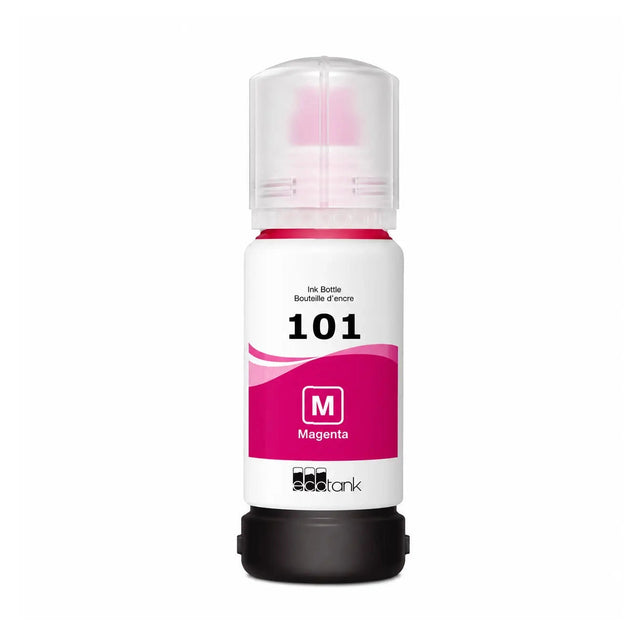 Συμβατό μελάνι Epson Ecotank 101 (C13T03V34A) (70ml) (Magenta)