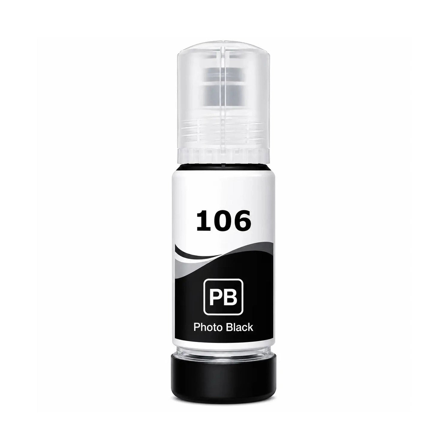 Συμβατό μελάνι Epson Ecotank 106 (C13T00R140) (Photo Black) για εκτυπωτές Epson