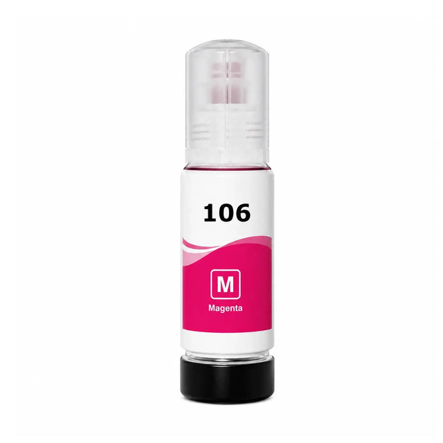 Συμβατό μελάνι Epson Ecotank 106 (C13T00R340) (Magenta)