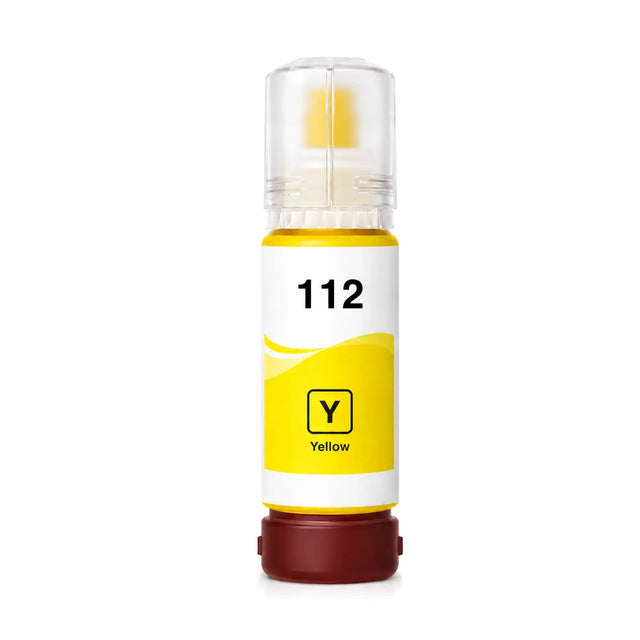 Συμβατό μελάνι Epson Ecotank 112 (C13T06C44A) (70 ml) (Yellow)