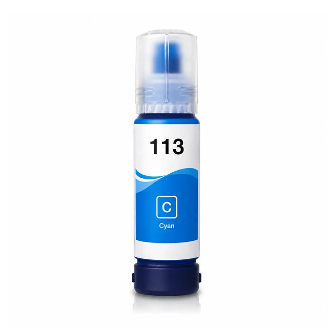 Συμβατό μελάνι Epson Ecotank 113 (C13T06B240) (70 ml)(Cyan)