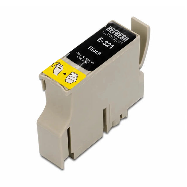 Συμβατό μελάνι Epson T0321 (C13T03214010) (Black)