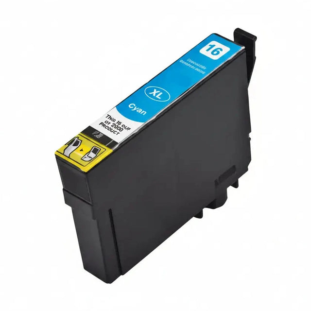 Συμβατό μελάνι Epson T1632 (16XL) (C13T16324010) (Cyan)