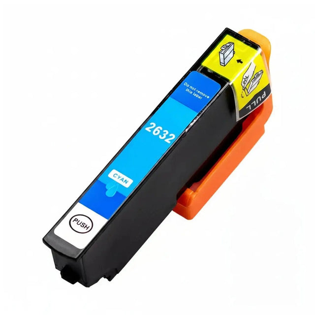 Συμβατό μελάνι Epson T2632 26XL (C13T26324010) (Cyan)