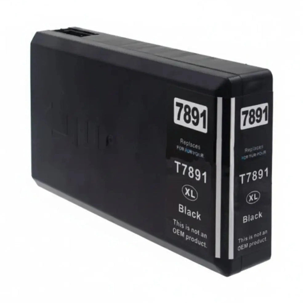 Συμβατό μελάνι Epson T7891 (C13T789140) (Black) για εκτυπωτές Epson