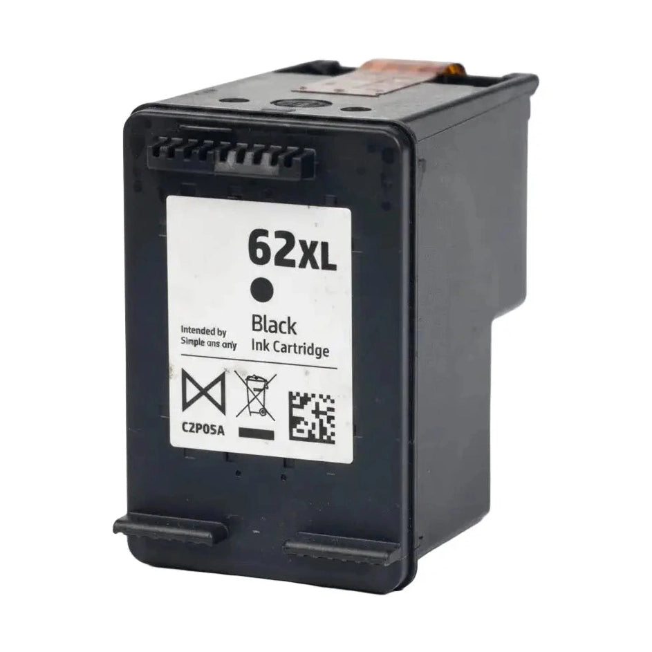 Συμβατό μελάνι HP 62XL (C2P05AE) (Black) για εκτυπωτές HP