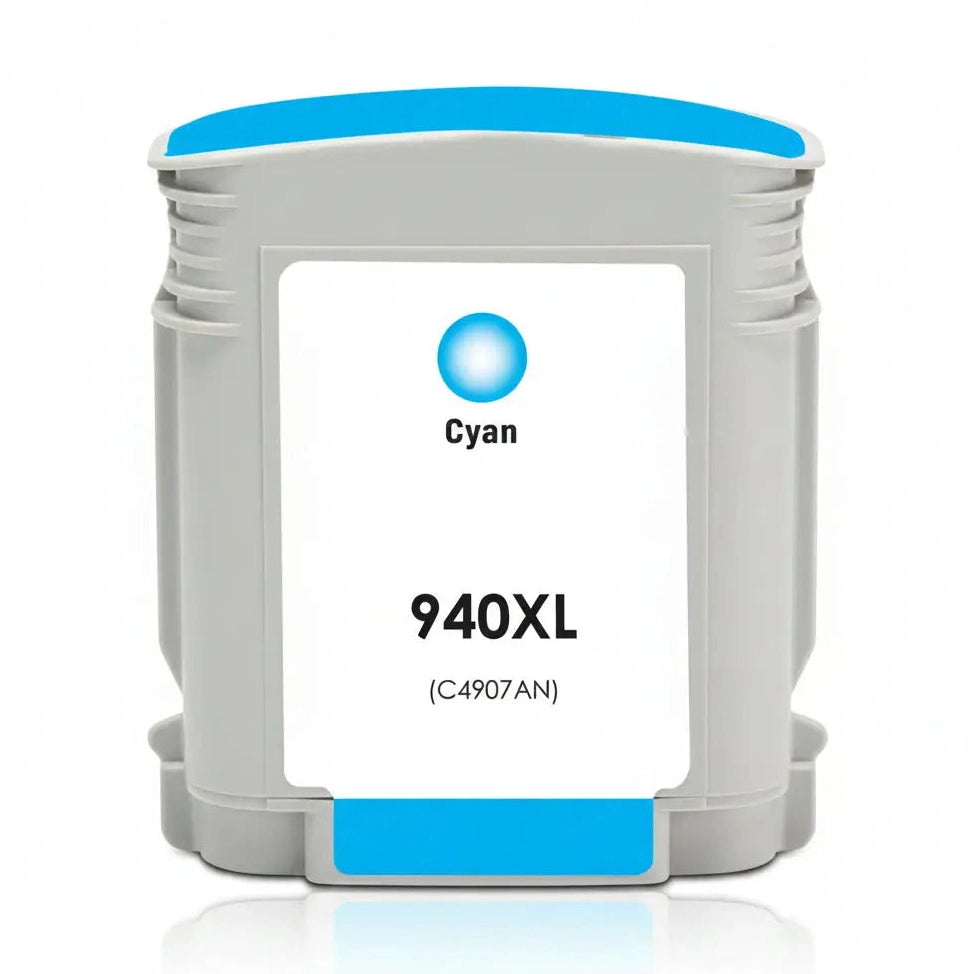 Συμβατό μελάνι HP 940XL (C4907AE) (Cyan) για εκτυπωτές HP