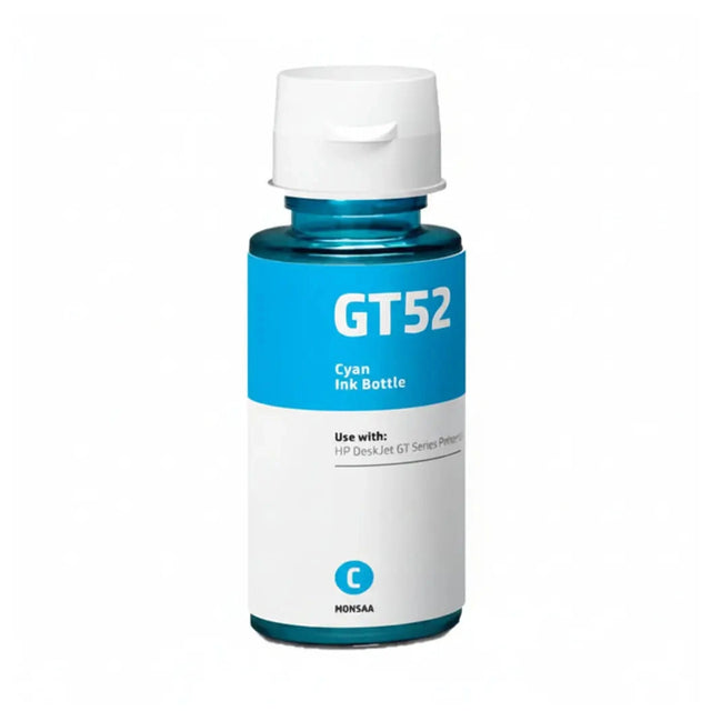 Συμβατό μελάνι HP GT52 (M0H54AE) (CYAN)