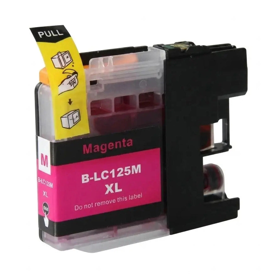 Συμβατό μελάνι LC-125 XL M για Brother (LC125XLM) (Magenta) για εκτυπωτές Brother