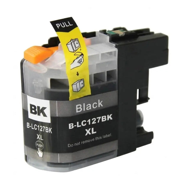 Συμβατό μελάνι LC-127 XL BK για Brother (LC127XLBK) (Black)