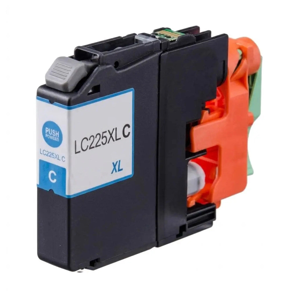Συμβατό μελάνι LC-225 XL C για Brother (LC225XLC) (Cyan) για εκτυπωτές Brother