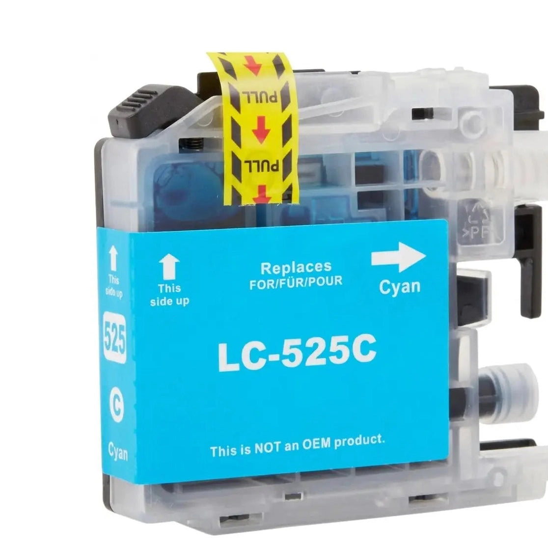 Συμβατό μελάνι Brother LC525XL (LC525XLC) (Cyan) για εκτυπωτές Brother