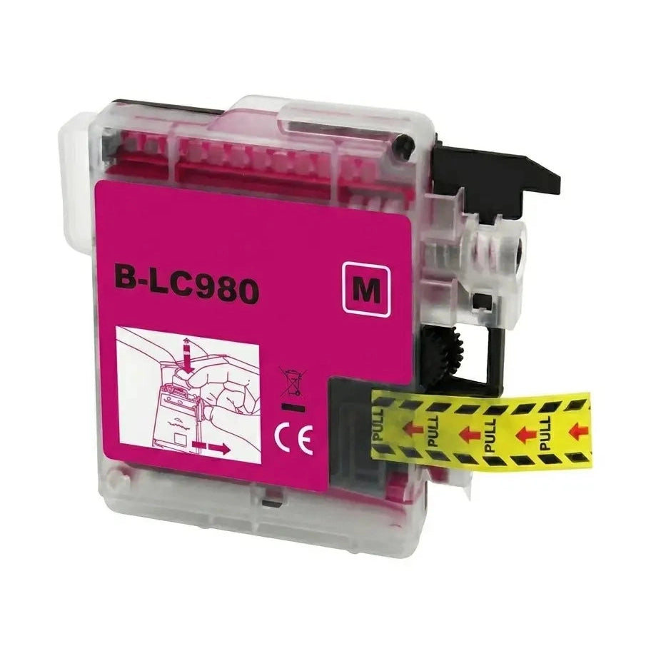 Συμβατό μελάνι Brother LC-980 (LC980M) Magenta για εκτυπωτές Brother